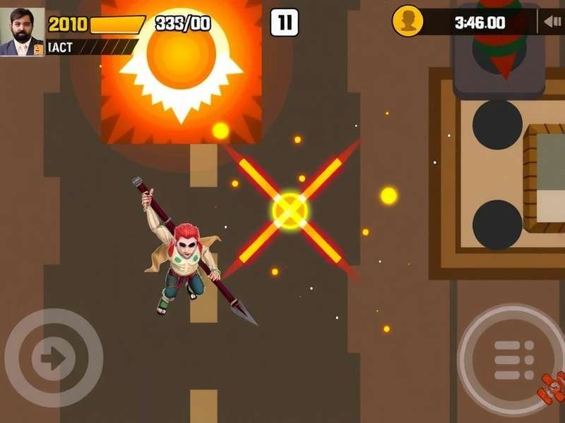 Jaspal Singh - Punjabi Character in Samosawarrior Smash with Tandoori Skewer